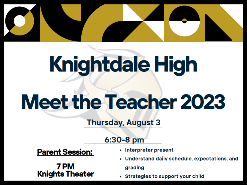 Meet the teacher 2023
